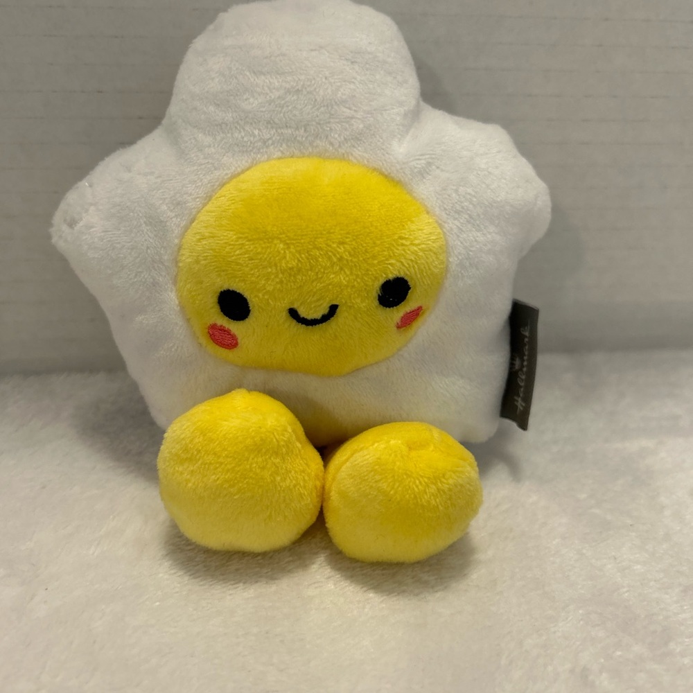 Hallmark Small Fried Egg Plush